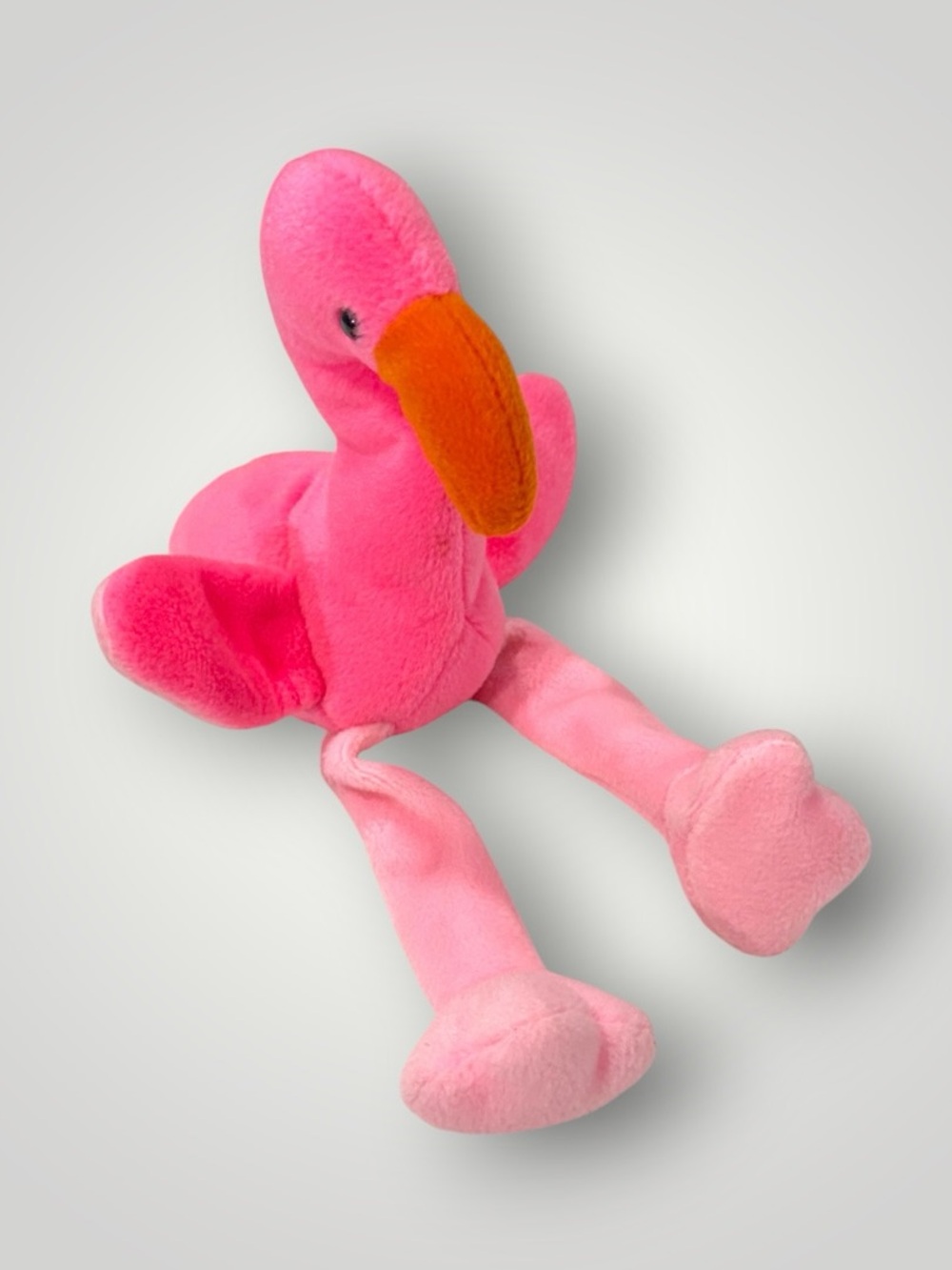 🎁4/$25🎁 Pinky Retired Beanie Baby Flamingo Vintage